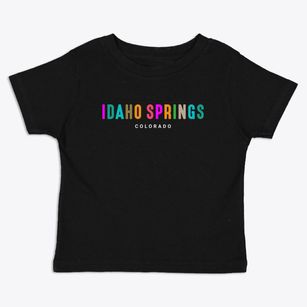Idaho Springs Colorado Color Pop Toddler T-Shirt