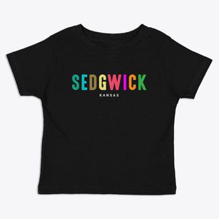 Sedgwick Kansas Color Pop Toddler T-Shirt