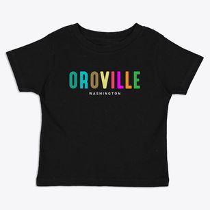 Oroville Washington Color Pop Toddler T-Shirt