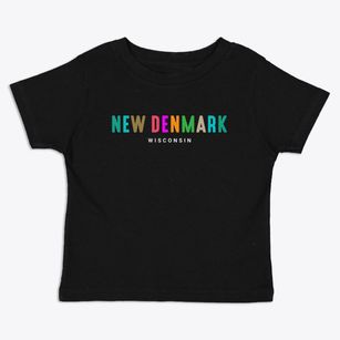 New Denmark Wisconsin Color Pop Toddler T-Shirt