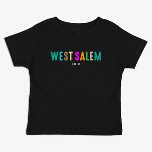 West Salem Ohio Color Pop Toddler T-Shirt