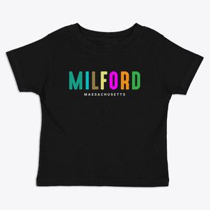 Milford Massachusetts Color Pop Toddler T-Shirt