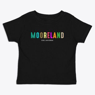 Mooreland Oklahoma Color Pop Toddler T-Shirt
