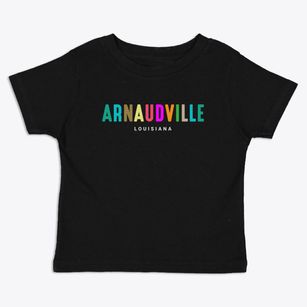 Arnaudville Louisiana Color Pop Toddler T-Shirt