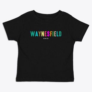 Waynesfield Ohio Color Pop Toddler T-Shirt