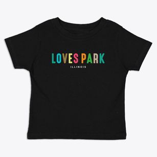 Loves Park Illinois Color Pop Toddler T-Shirt