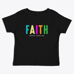 Faith North Carolina Color Pop Toddler T-Shirt