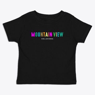 Mountain View Oklahoma Color Pop Toddler T-Shirt