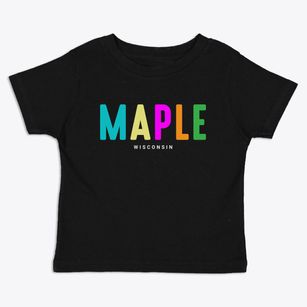 Maple Wisconsin Color Pop Toddler T-Shirt