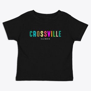 Crossville Illinois Color Pop Toddler T-Shirt