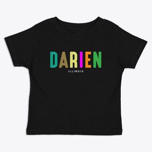 Darien Illinois Color Pop Toddler T-Shirt