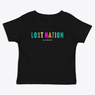 Lost Nation Illinois Color Pop Toddler T-Shirt
