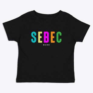 Sebec Maine Color Pop Toddler T-Shirt