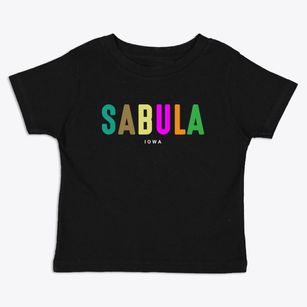 Sabula Iowa Color Pop Toddler T-Shirt