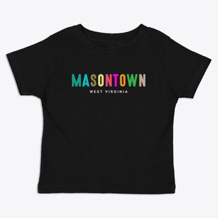 Masontown West Virginia Color Pop Toddler T-Shirt