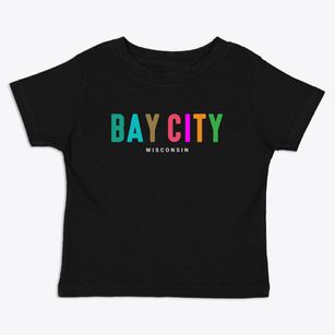 Bay City Wisconsin Color Pop Toddler T-Shirt