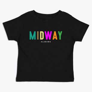 Midway Alabama Color Pop Toddler T-Shirt