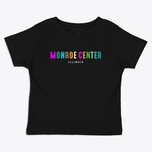 Monroe Center Illinois Color Pop Toddler T-Shirt