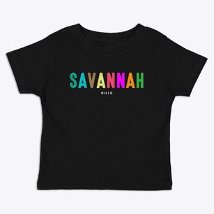 Savannah Ohio Color Pop Toddler T-Shirt