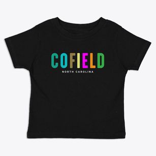 Cofield North Carolina Color Pop Toddler T-Shirt