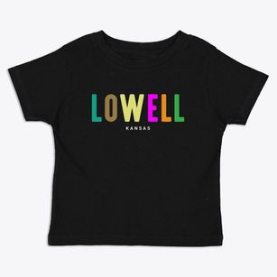 Lowell Kansas Color Pop Toddler T-Shirt
