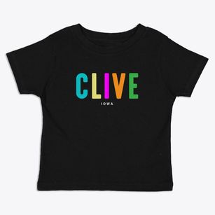 Clive Iowa Color Pop Toddler T-Shirt