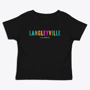 Langleyville Illinois Color Pop Toddler T-Shirt