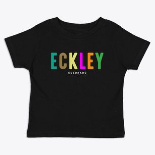 Eckley Colorado Color Pop Toddler T-Shirt