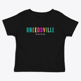 Breedsville Michigan Color Pop Toddler T-Shirt