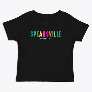 Spearsville Louisiana Color Pop Toddler T-Shirt