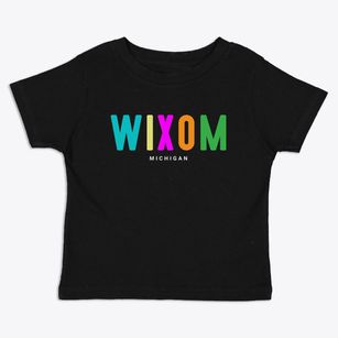 Wixom Michigan Color Pop Toddler T-Shirt