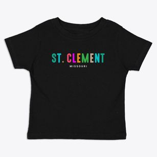 St. Clement Missouri Color Pop Toddler T-Shirt