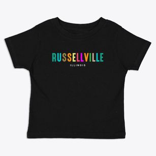 Russellville Illinois Color Pop Toddler T-Shirt