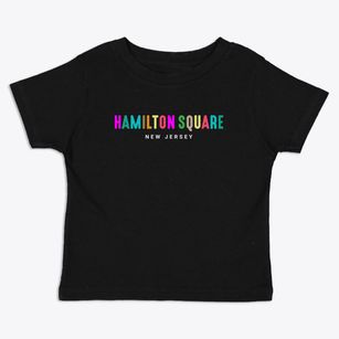 Hamilton Square New Jersey Color Pop Toddler T-Shirt