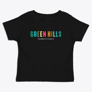 Green Hills Pennsylvania Color Pop Toddler T-Shirt