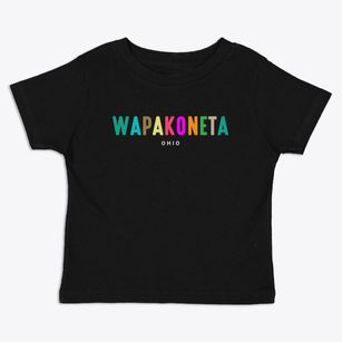 Wapakoneta Ohio Color Pop Toddler T-Shirt
