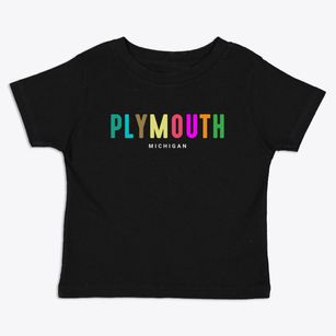 Plymouth Michigan Color Pop Toddler T-Shirt