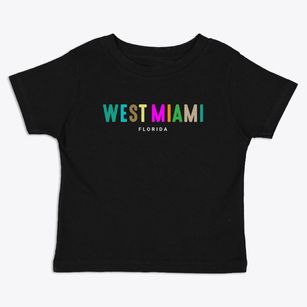 West Miami Florida Color Pop Toddler T-Shirt