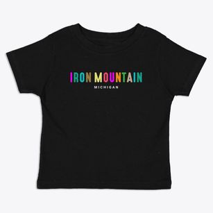 Iron Mountain Michigan Color Pop Toddler T-Shirt