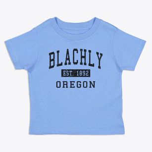 Blachly Oregon Classic Established Toddler T-Shirt