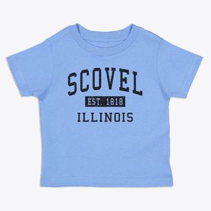 Scovel Illinois Classic Established Toddler T-Shirt