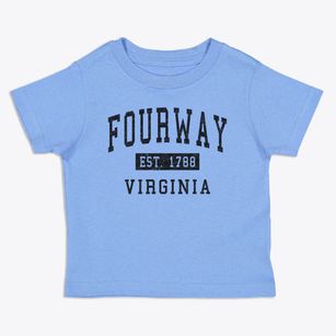 Fourway Virginia Classic Established Toddler T-Shirt