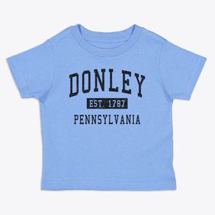 Donley Pennsylvania Classic Established Toddler T-Shirt