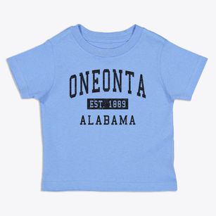 Oneonta Alabama Classic Established Toddler T-Shirt