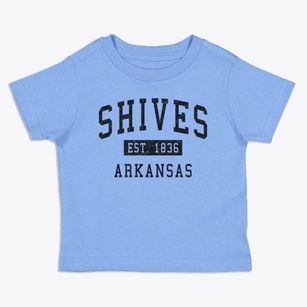 Shives Arkansas Classic Established Toddler T-Shirt