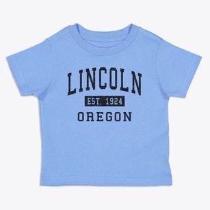 Lincoln Oregon Classic Established Toddler T-Shirt