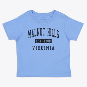 Walnut Hills Virginia Classic Established Toddler T-Shirt