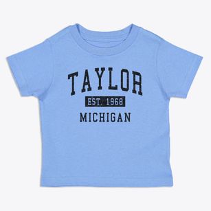 Taylor Michigan Classic Established Toddler T-Shirt