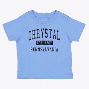Chrystal Pennsylvania Classic Established Toddler T-Shirt