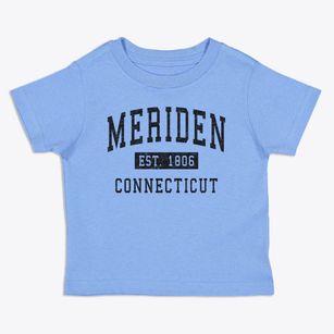 Meriden Connecticut Classic Established Toddler T-Shirt